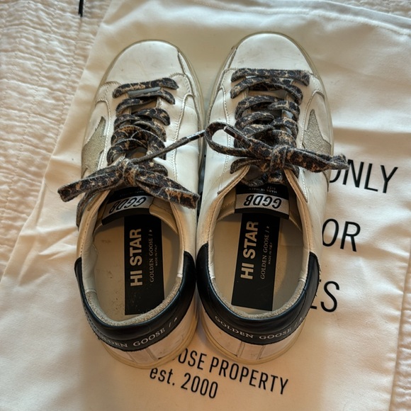 Golden Goose High Star Platforms - Picture 4 of 7